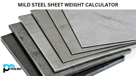 how much does sheet metal weigh|metal weight calculator in kg.